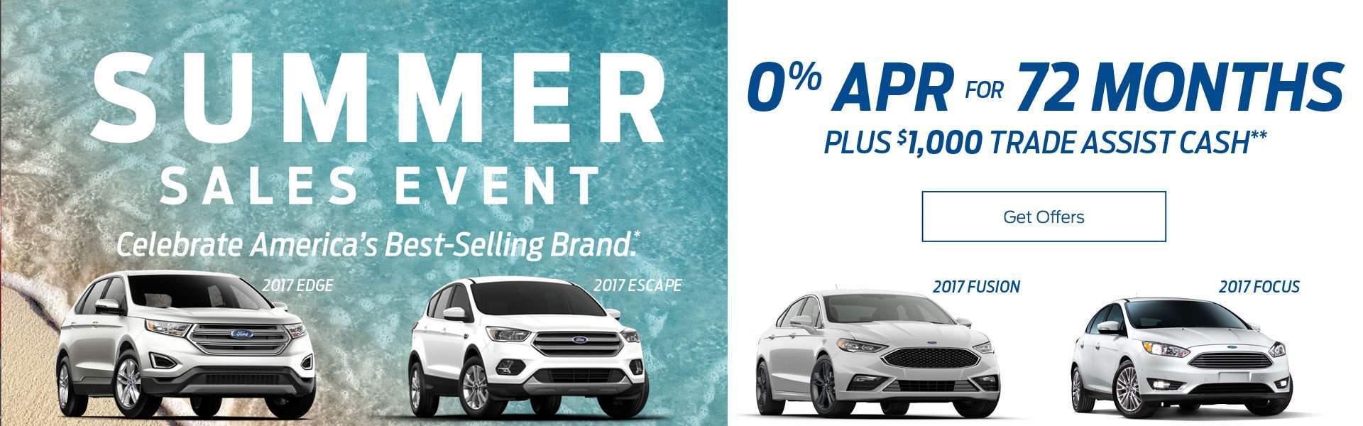 Summer Event 0% APR for 72 Months